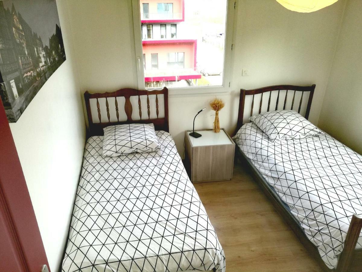 Grand Appartement Proche Chu Rouen Eksteriør billede